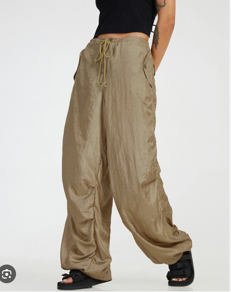 Motel Rocks / Chute Trousers / khaki / s (3916645730392325910)