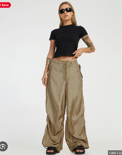 Motel Rocks / Chute Trousers / khaki / s (3916645736505487833)