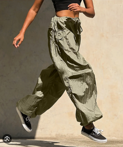 Motel Rocks / Chute Trousers / khaki / s (3916645742341785708)