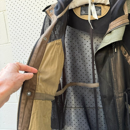 DIESEL / sheer mesh trench with stunning details / s/m (3916725234927567829)