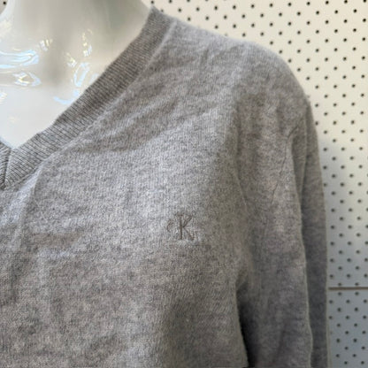 CALVIN KLEIN / wool jumper / L (3916725302669268723)