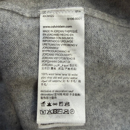 CALVIN KLEIN / wool jumper / L (3916725305798329583)
