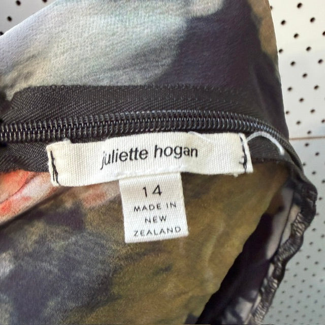 JULIETTE HOGAN / 'dior' silk skirt / 14 / made in nz (3916725330899514199)