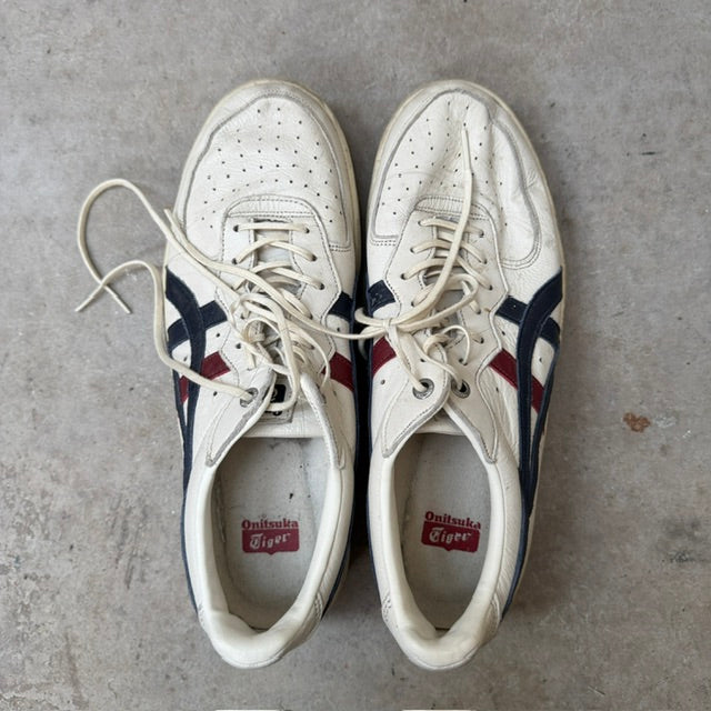 Onitsuka Tiger GSM SD / leather sneakers / 40.5 (3916725381326623774)