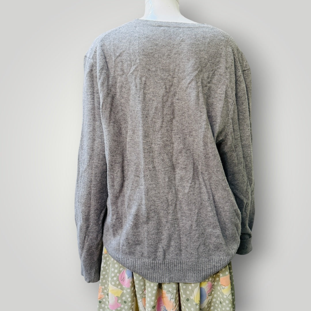 CALVIN KLEIN / wool jumper / L (3916725734351044817)