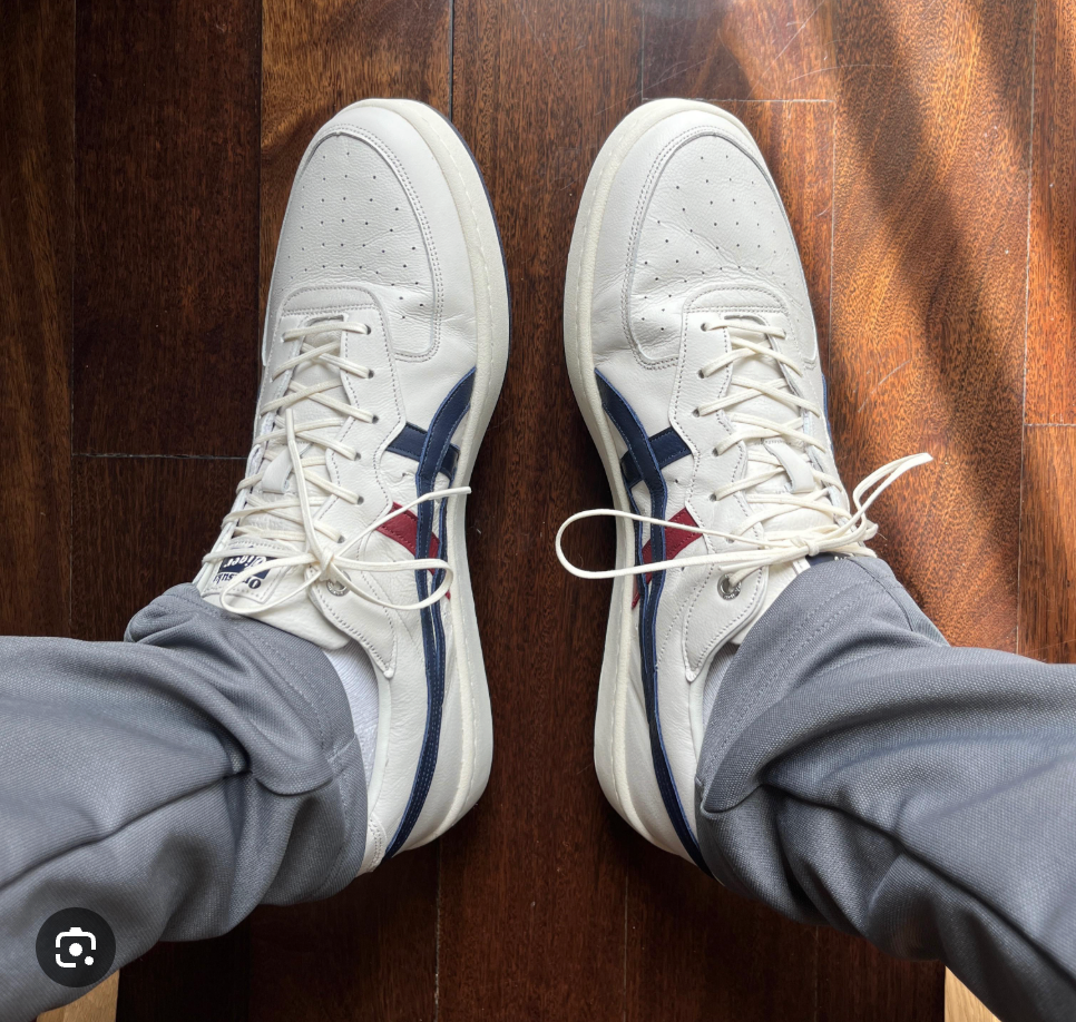 Onitsuka Tiger GSM SD / leather sneakers / 40.5 (3916729644354127678)