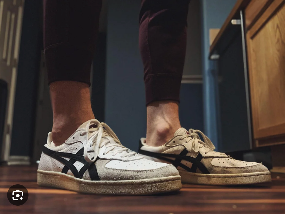 Onitsuka Tiger GSM SD / leather sneakers / 40.5 (3916729647316656330)
