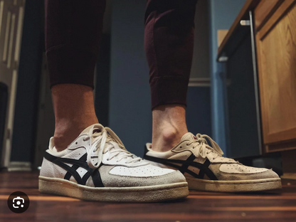 Onitsuka Tiger GSM SD / leather sneakers / 40.5 (3916729647316656330)