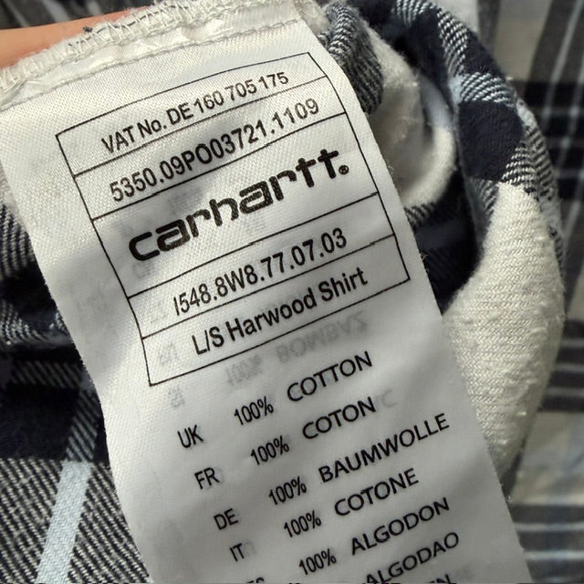CARHARTT / 'harwood' flannel shirt / m (3917090905851686063)