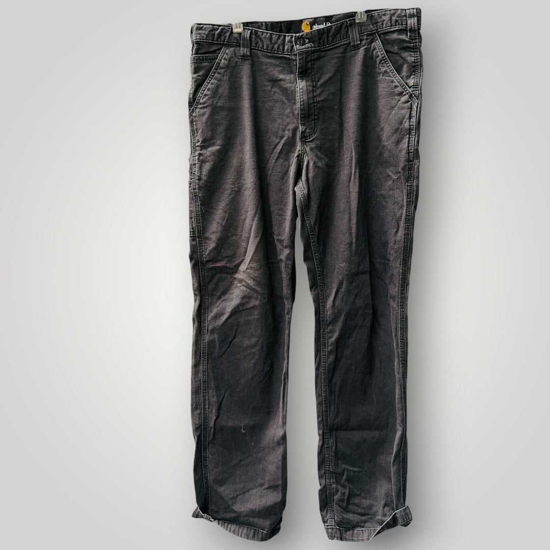 CARHARTT / brown pants / relaxed fit / 38 x 33 (3917091009090104142)