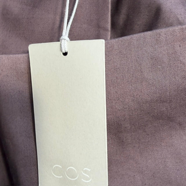 COS / aubergine a-line skirt / 16 / new with tags (3917188285682172792)