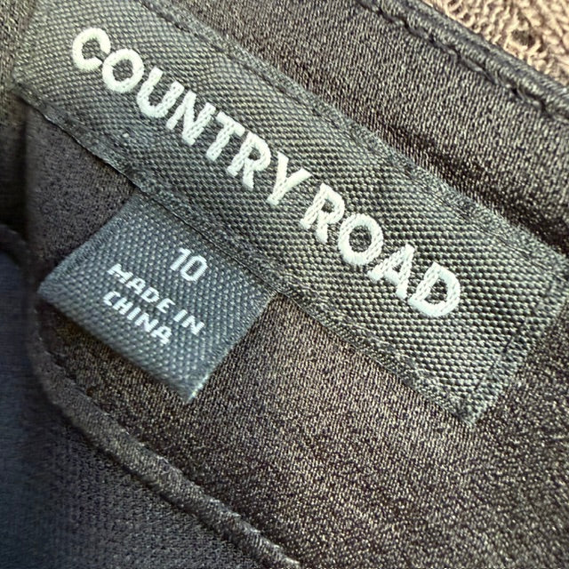 Country Road / Satin Split Skirt / 10 (3917188339400014516)