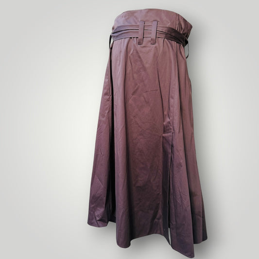 COS / aubergine a-line skirt / 16 / new with tags (3917188595120348467)