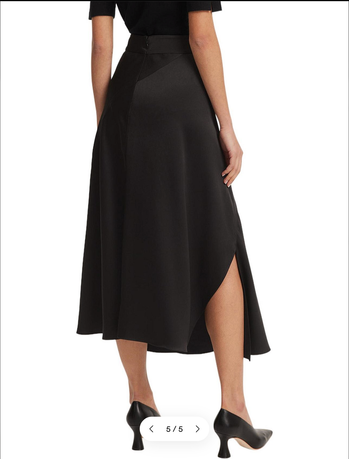 Country Road / Satin Split Skirt / 10 (3917245260246640090)