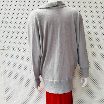 1980s nz vintage / SILX / merino cardigan / s/m (3917331804596327351)