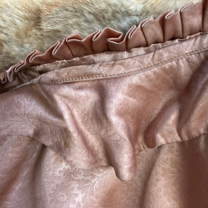 1960s nz vintage / PATTISON EDE / fur coat / m (3917699407729123173)