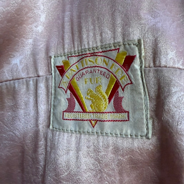 1960s nz vintage / PATTISON EDE / fur coat / m (3917699409582433062)