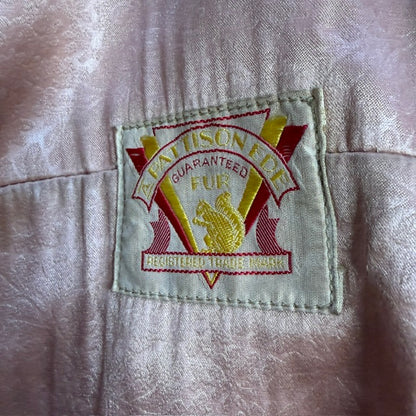 1960s nz vintage / PATTISON EDE / fur coat / m (3917699409582433062)