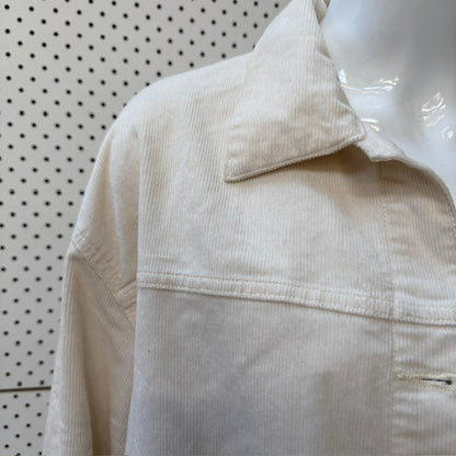 UNIQLO / corduroy jacket / cream / XXL (3917699452928858860)