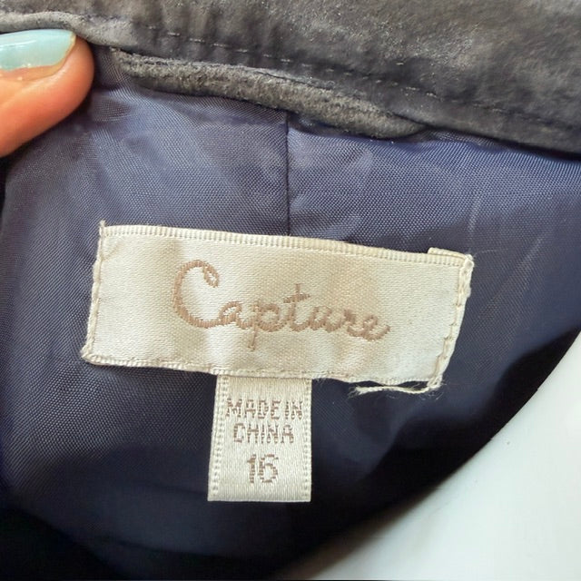 CAPTURE / blue suede / leather jacket / 16 (3917699498161791530)