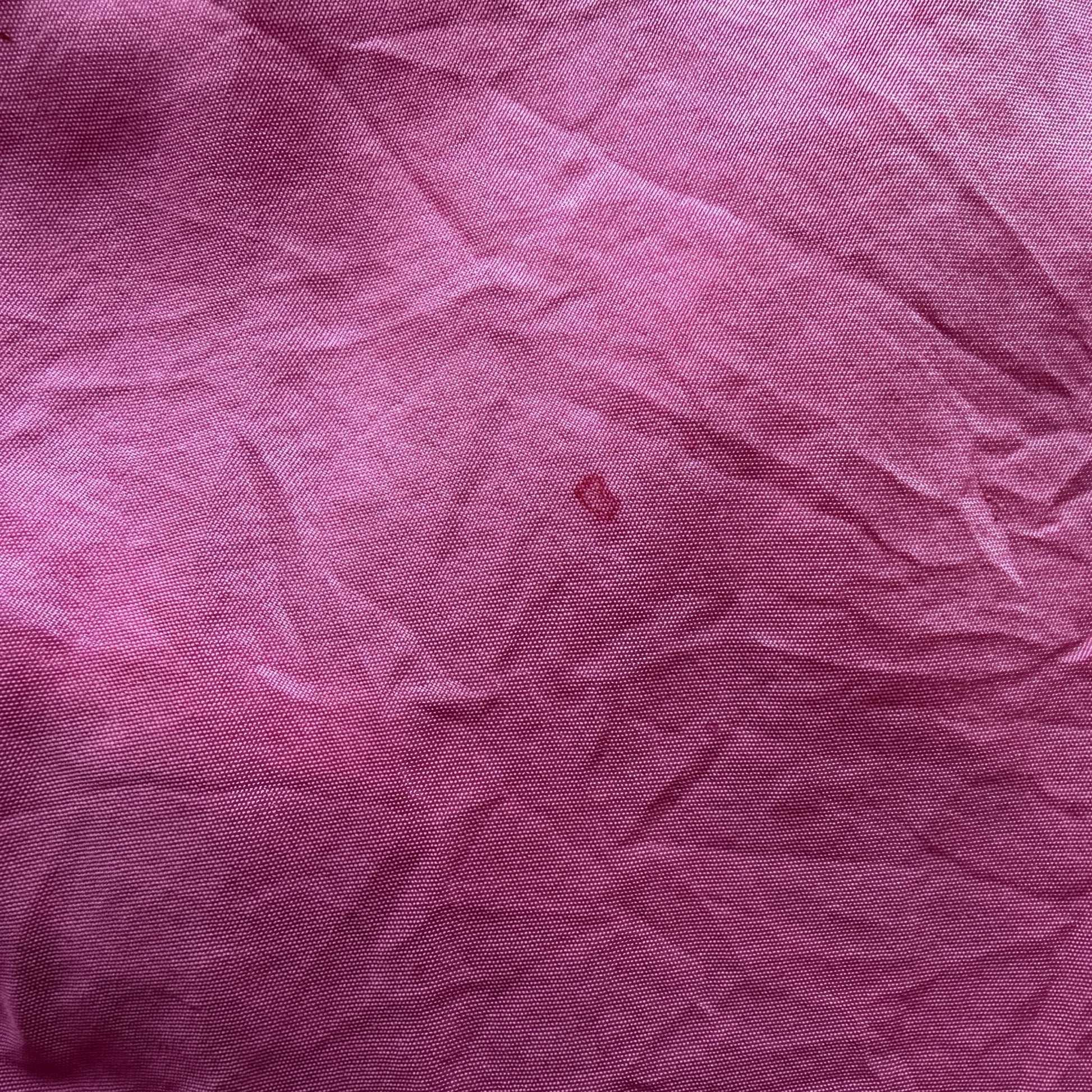 Maggie Marilyn / 'Don't Over Think It' shirt / pink silk / s/m (3917861342249321062)