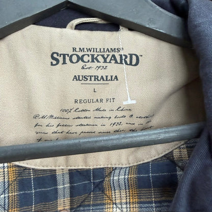 RM WILLIAMS / stockyard / padded barn jacket / L (3917862227292471737)