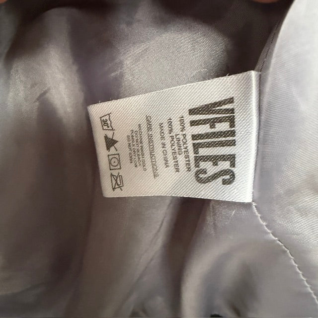 VFILES / vintage styled oversized colourblock track jacket / XL (3917951852442086469)
