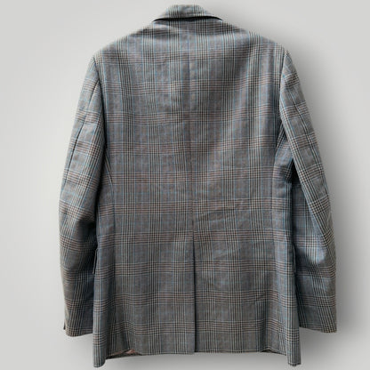 1970s vintage / DUGSON / men's suit / glen plaid woven wool / M (3917951908046314211)