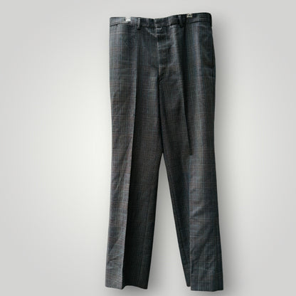 1970s vintage / DUGSON / men's suit / glen plaid woven wool / M (3917951909925750443)