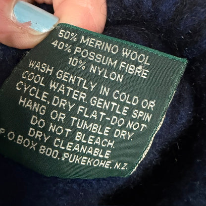 LOTHLORIAN / merino possum jumper with cowl neck / s (3918020988376533913)