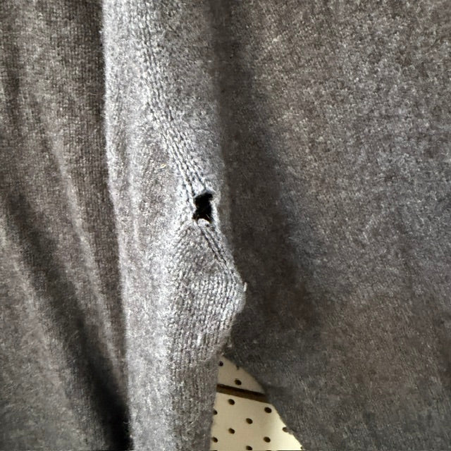 MERINO POSSUM / soft grey jumper / XL (3918290063001837558)