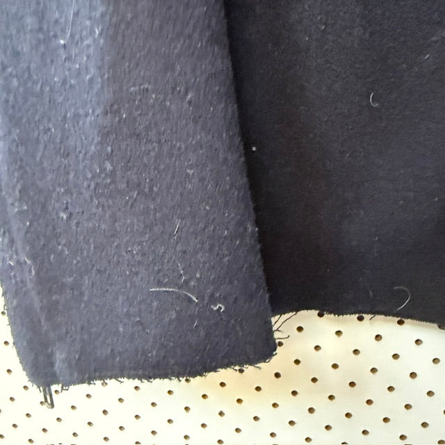1990s vintage / REMARKABLE / blue + black bush shirt / m (3918290086959370037)
