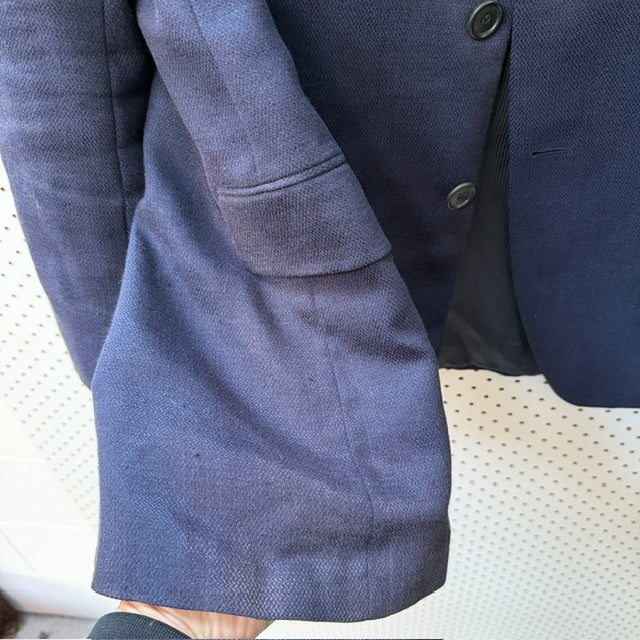 1990s vintage / Ermenegildo Zegna / navy blue sports coat / M (3918290139471031610)