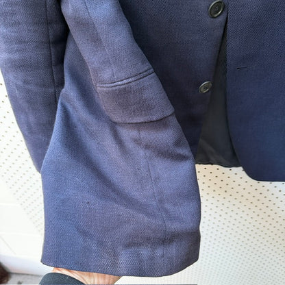 1990s vintage / Ermenegildo Zegna / navy blue sports coat / M (3918290139471031610)