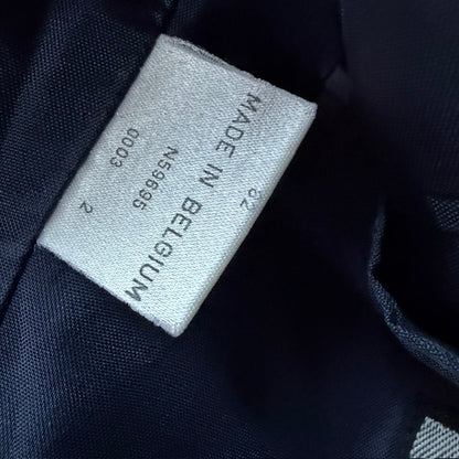1990s vintage / double breasted pleated pants wool suit / s/m (3918290163519306695)