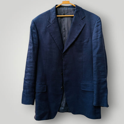 1990s vintage / Ermenegildo Zegna / navy blue sports coat / M (3918290579955028637)
