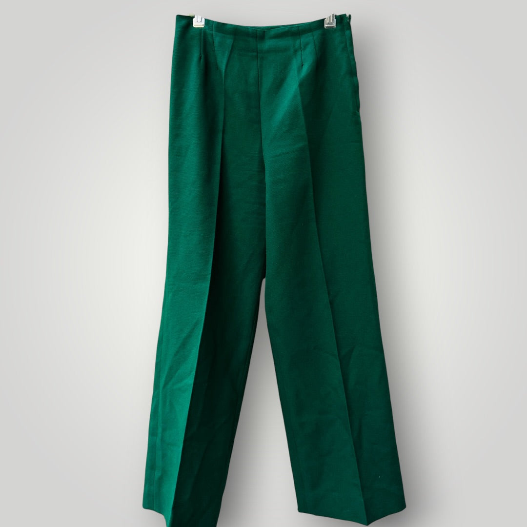 1970s nz vintage / CHAPARELLE / green trouser suit / s (3918290597126221380)