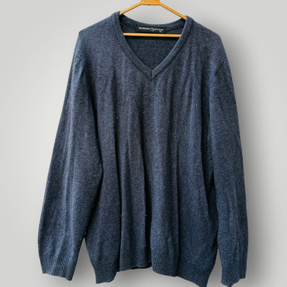 MERINO POSSUM / soft grey jumper / XL (3918290607836802251)