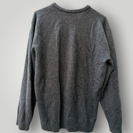 NATIVEWORLD / merino possum silk grey jumper / M (3918290613620609002)