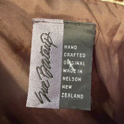 SUE BATEUP / hand woven wool jacket / made in nz / m (3918299255540385850)