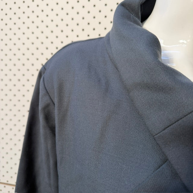 JANE DANIELS / khaki merino jacket / s / made in nz (3918299271879888159)
