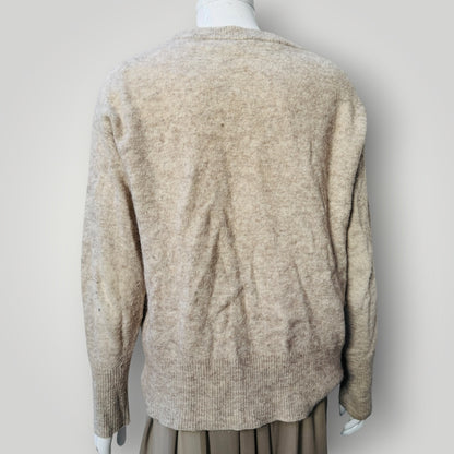 COUNTRY ROAD / wool mohair blend jumper / m (3918299602226446859)