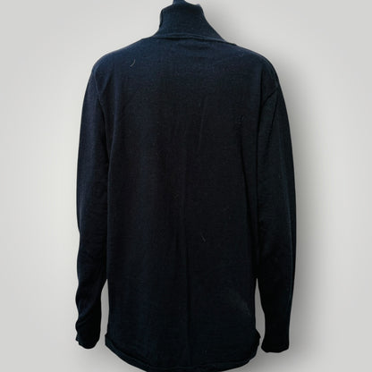 FIELDS / machine washable wool / high neck jumper / XL (3918299607448616930)