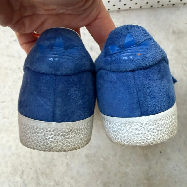 Adidas Gazelle "Stitch And Turn" / Blue leather / 38 (3918404393796714002)