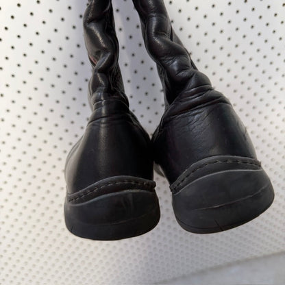 y2k vintage / EJECT / leather boots / 40 (3918404426602116270)