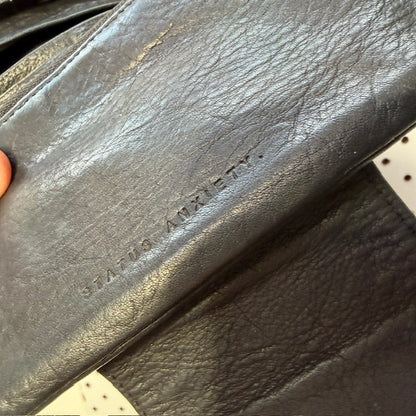 STATUS ANXIETY / leather wallet (3918404433072044041)