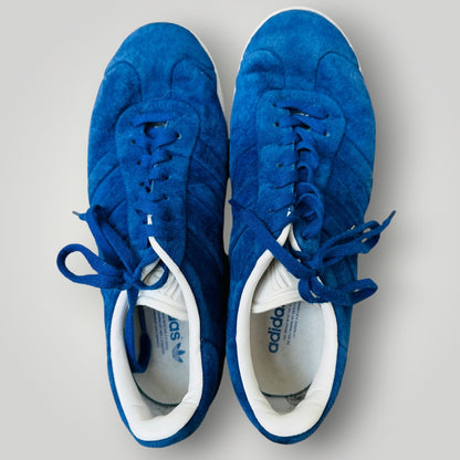 Adidas Gazelle "Stitch And Turn" / Blue leather / 38 (3918404553010924157)