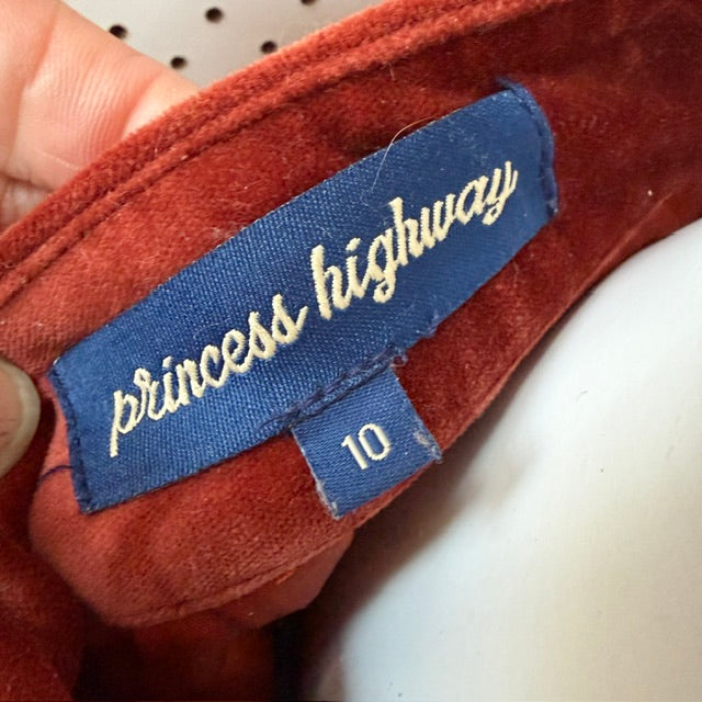 PRINCESS HIGHWAY / velvet mini skirt / 10 (3918975112862846569)