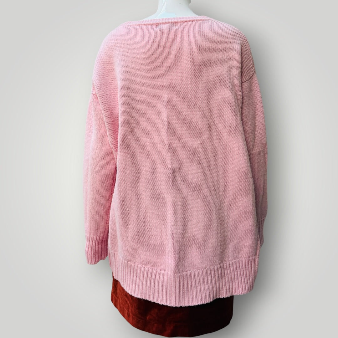 STANDARD ISSUE / alpaca wool jumper / pink / m (3918975306456035163)