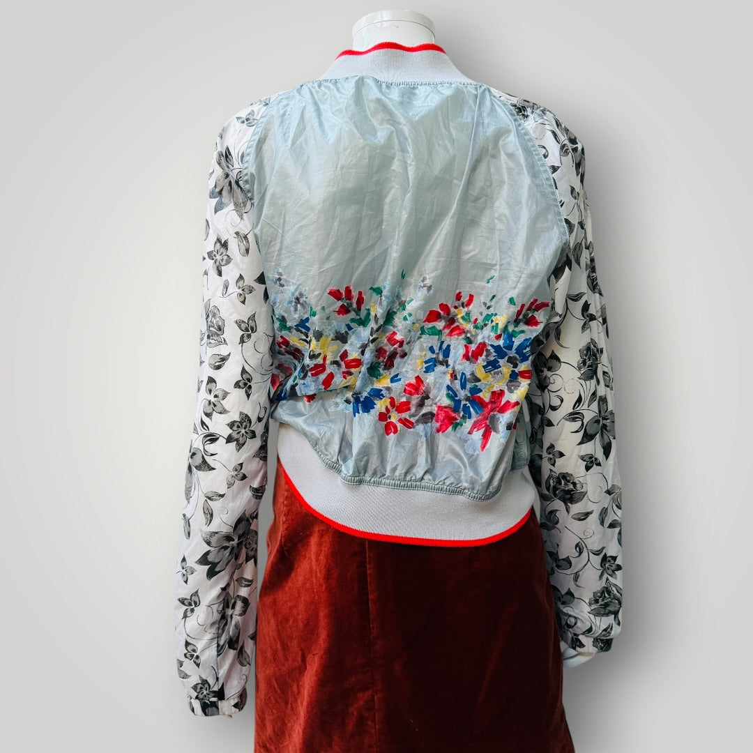 Adidas x Stella McCartney floral bomber / m (3918975328129866572)